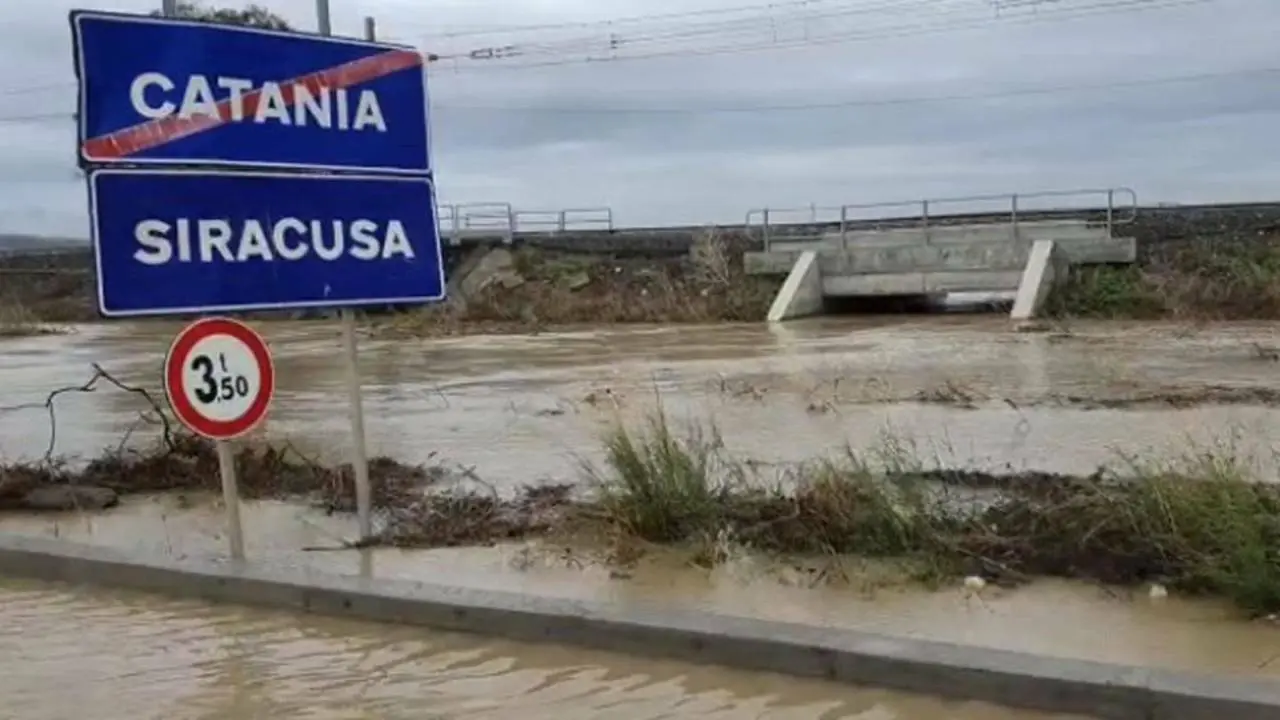 allagamenti in sicilia